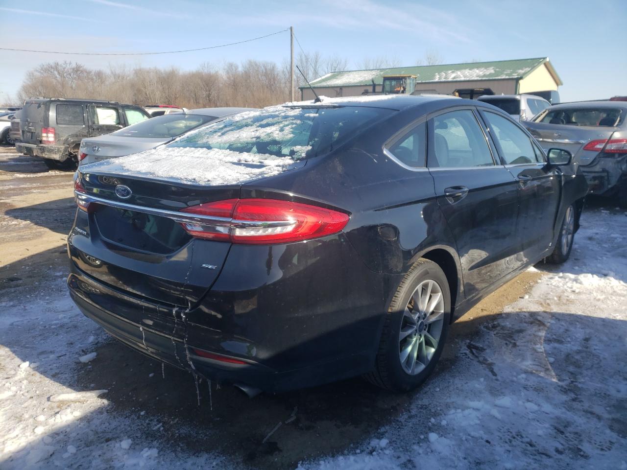 Photo 4 from auction – 2017 FORD FUSION SE with VIN 3FA6P0H72HR170269