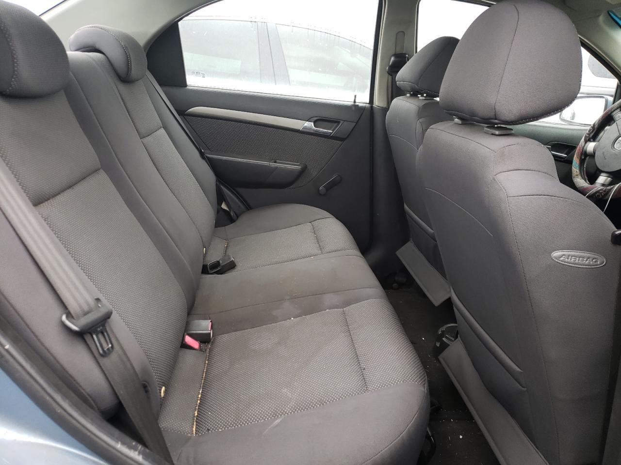 Photo 6 from auction – 2007 CHEVROLET AVEO BASE with VIN KL1TD566X7B062828