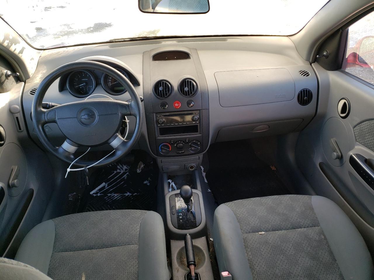 Photo 9 from auction – 2005 CHEVROLET AVEO with VIN KL1TD52655B346807