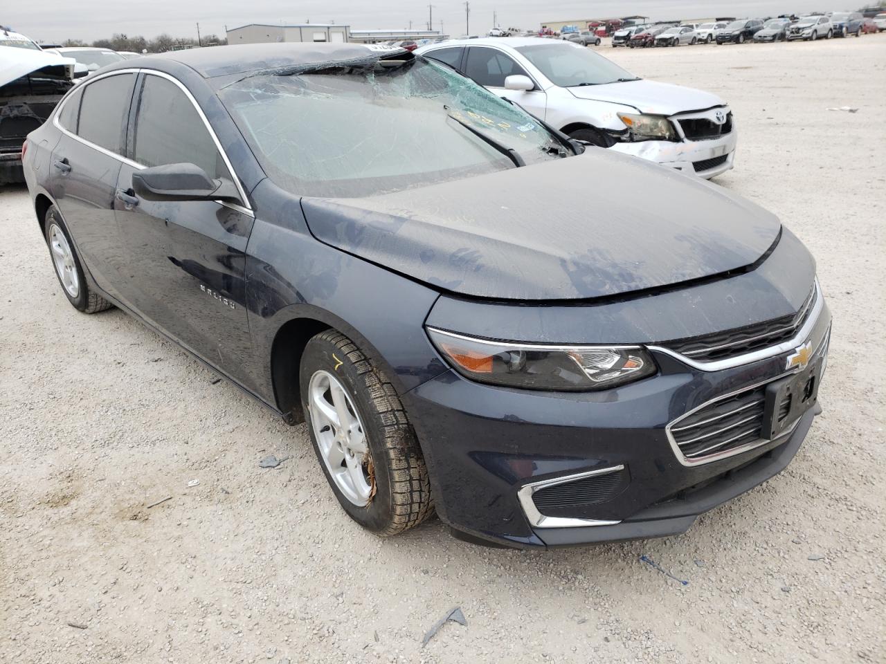 CHEVROLET MALIBU LS 2017 with VIN 1G1ZB5ST2HF142616 - Photo from auction