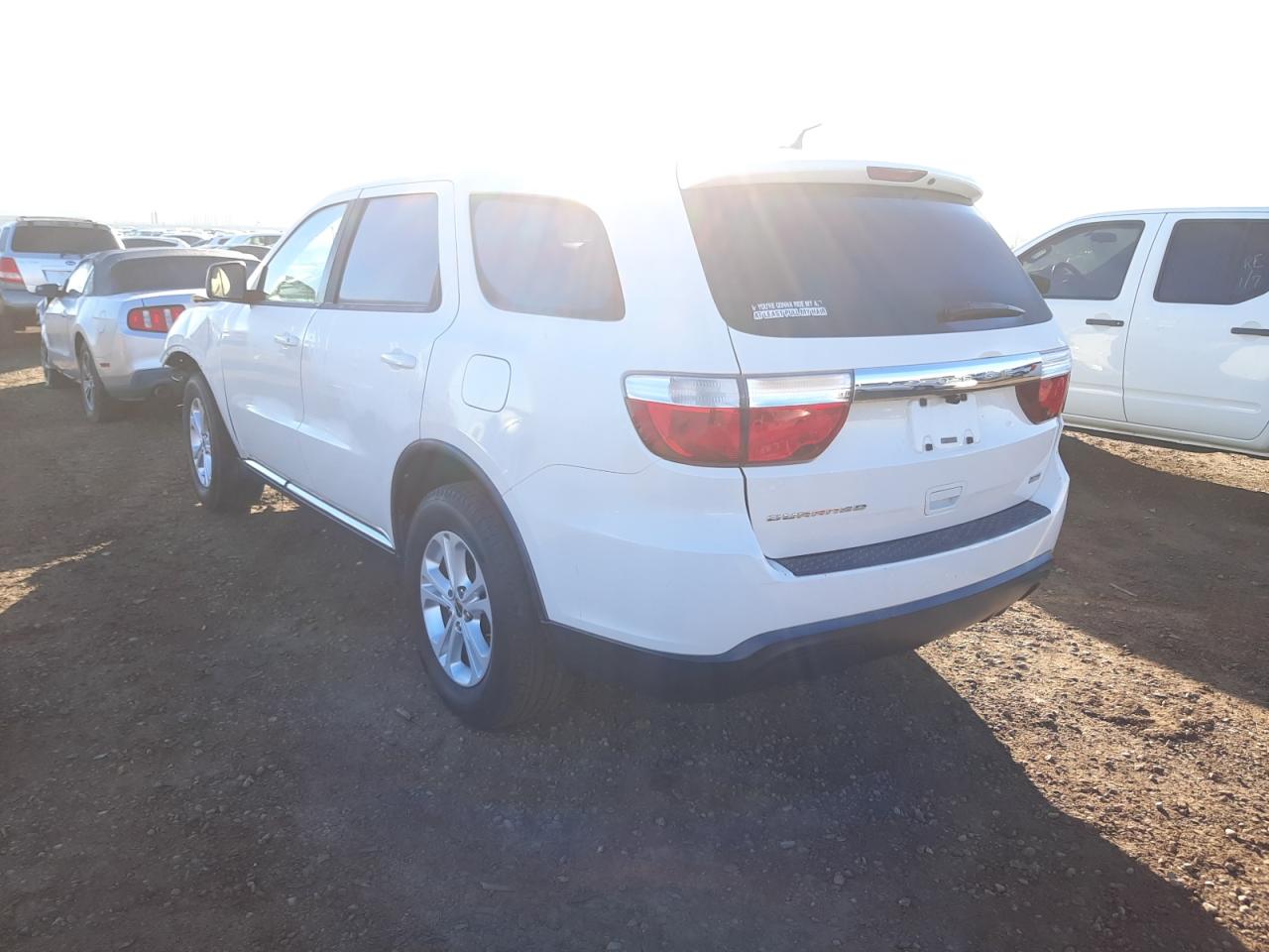 Photo 3 from auction – 2012 DODGE DURANGO SX with VIN 1C4RDHAG8CC312169