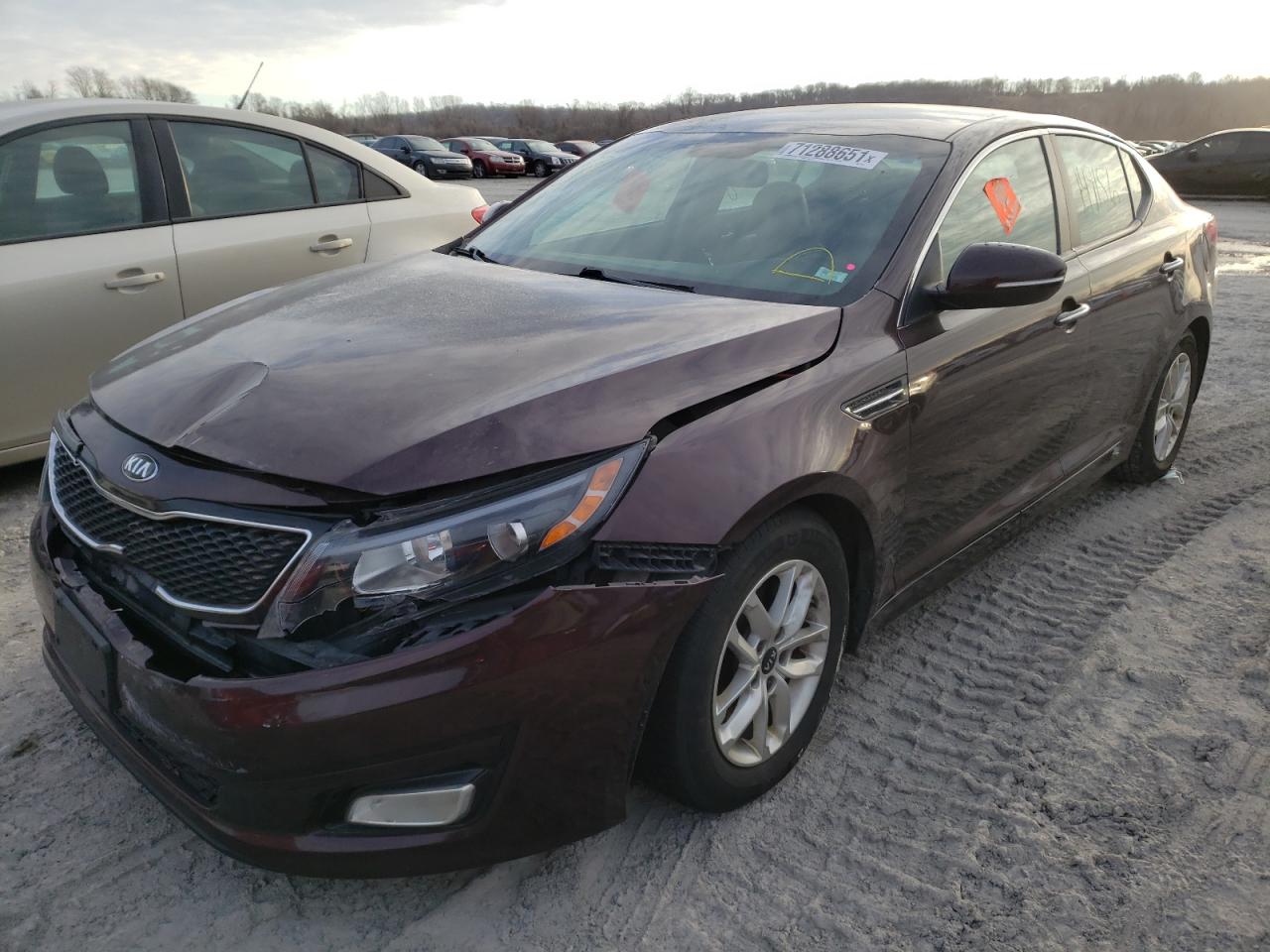 Photo 2 from auction – 2014 KIA OPTIMA EX with VIN 5XXGN4A79EG305635