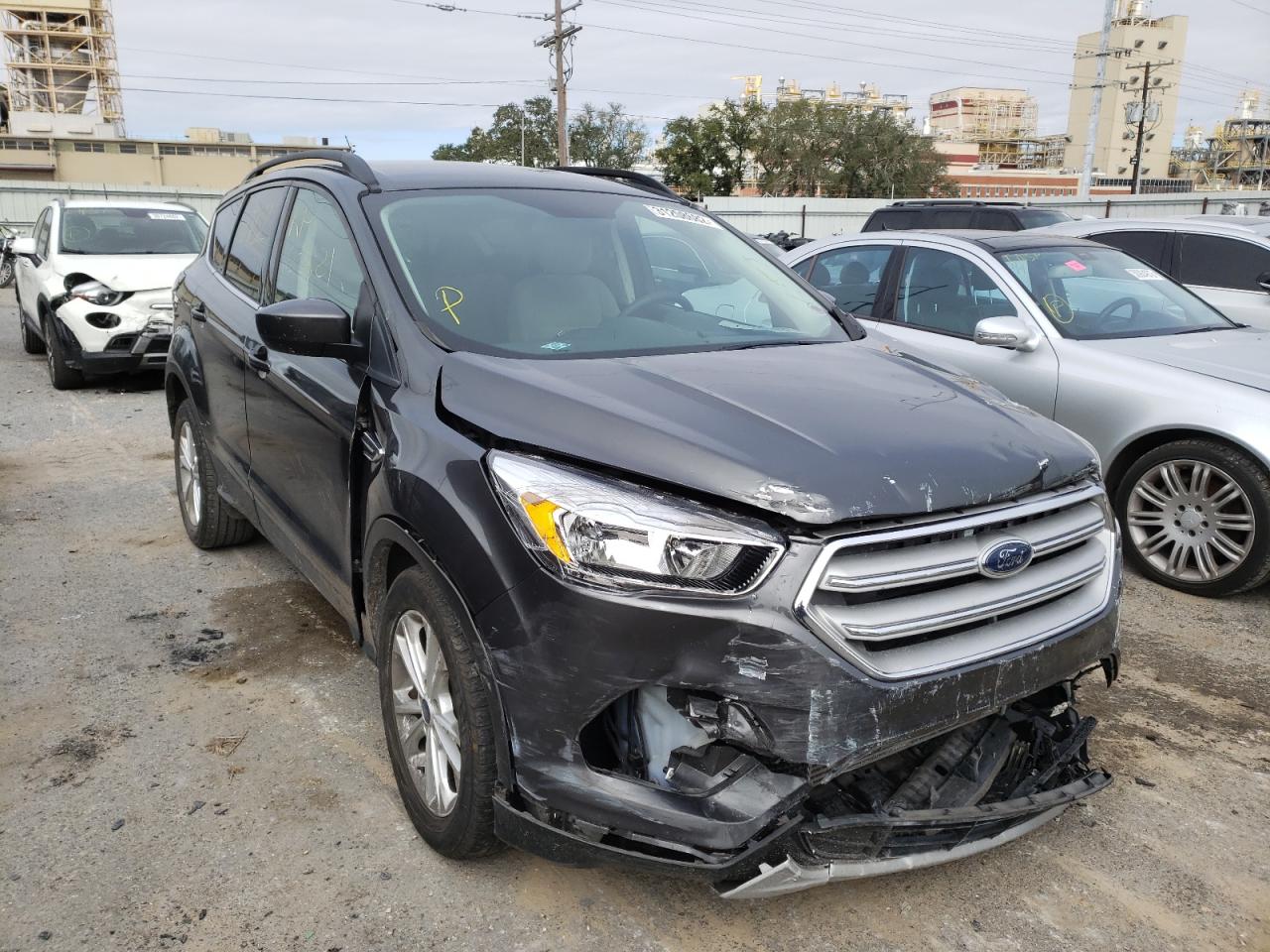 Photo 1 from auction – 2018 FORD ESCAPE SE with VIN 1FMCU0G99JUB48952