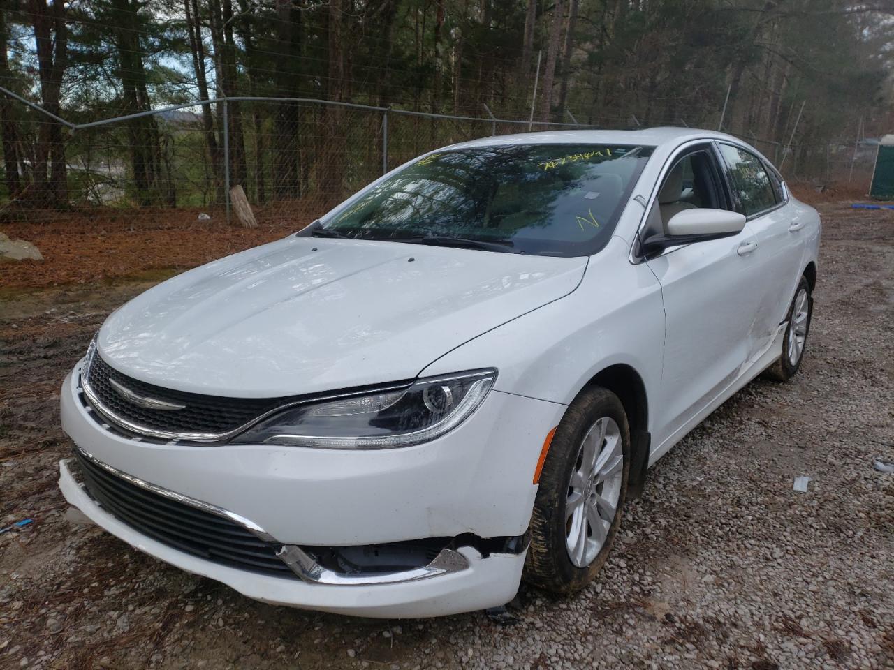 Photo 2 from auction – 2017 CHRYSLER 200 LIMITE with VIN 1C3CCCAB3HN505524