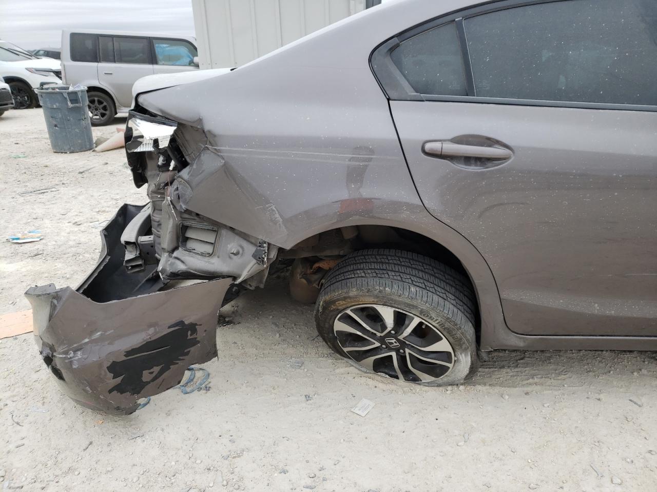 Photo 9 from auction – 2013 HONDA CIVIC EX with VIN 19XFB2F80DE071614