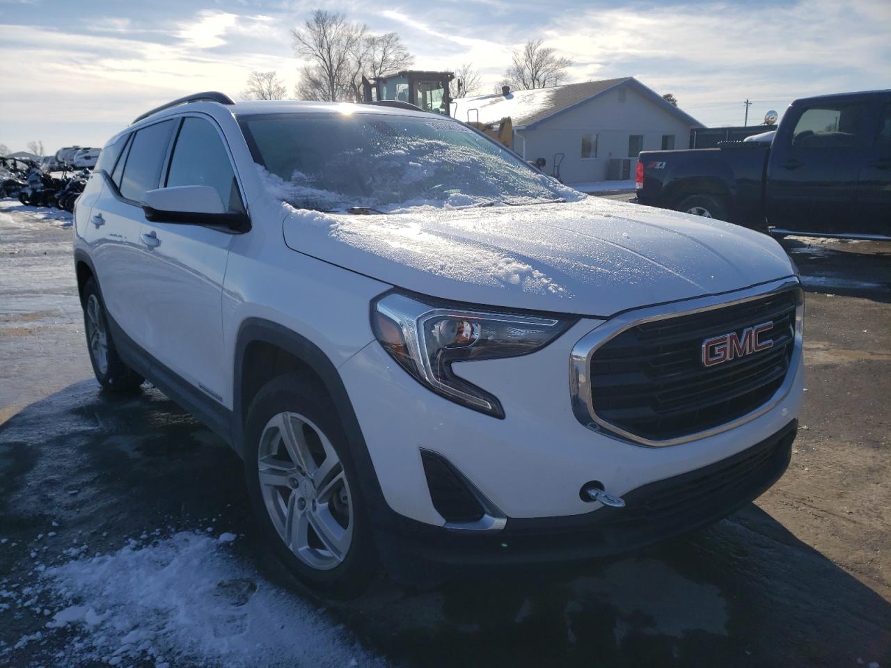 GMC TERRAIN SL 2018 with VIN 3GKALTEX6JL302744 - Photo from auction