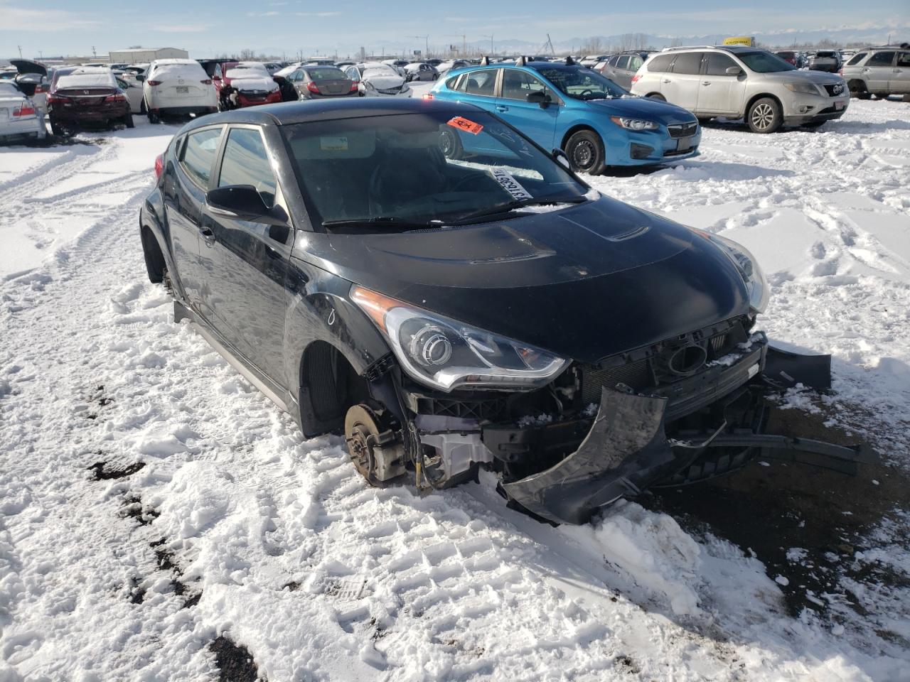 Photo 1 from auction – 2015 HYUNDAI VELOSTER T with VIN KMHTC6AE9FU233728