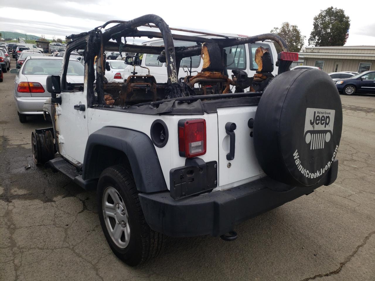 Photo 3 from auction – 2012 JEEP WRANGLER S with VIN 1C4AJWAG7CL284133