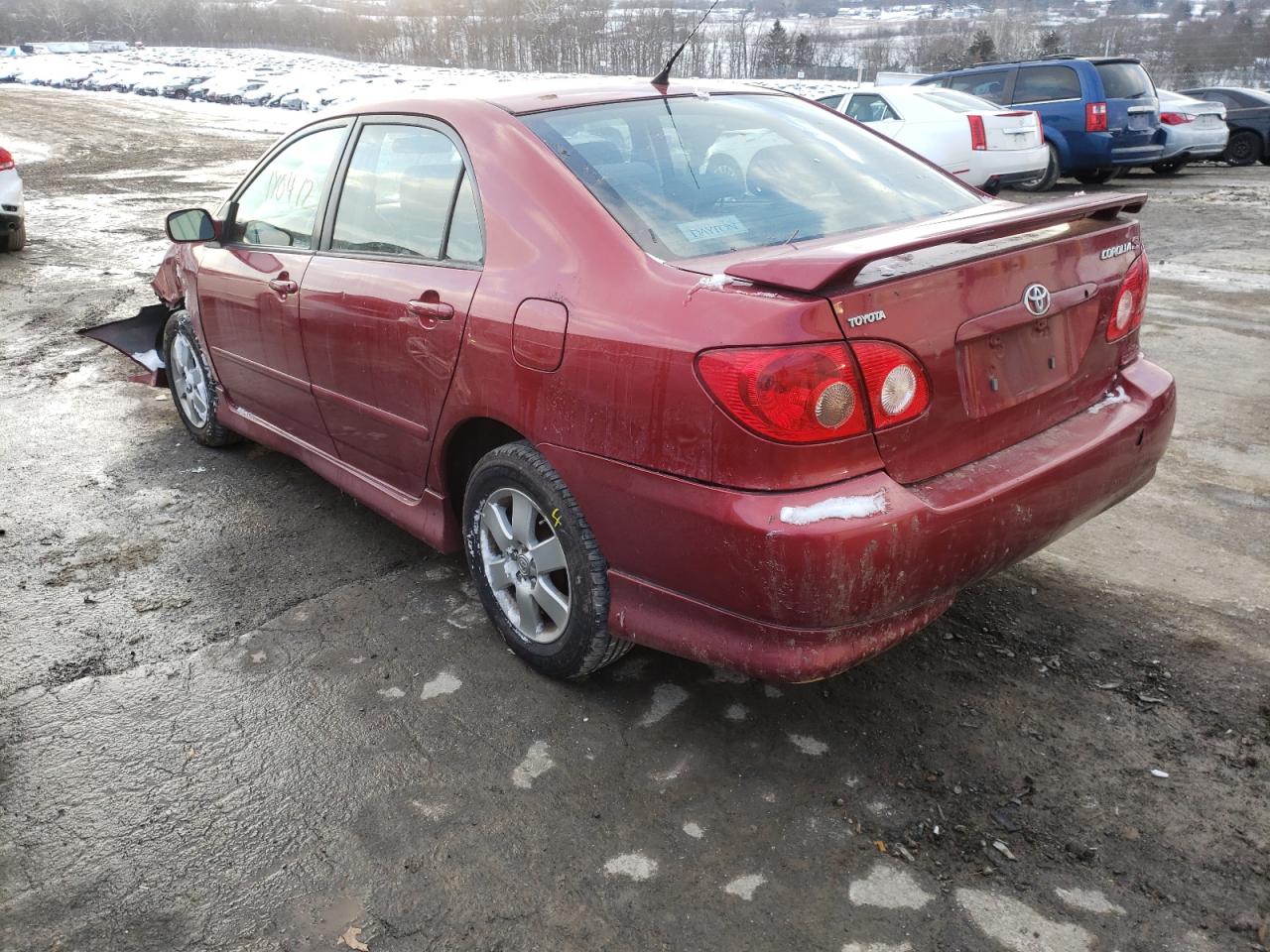 Photo 3 from auction – 2008 TOYOTA COROLLA CE with VIN 2T1BR30E38C909802