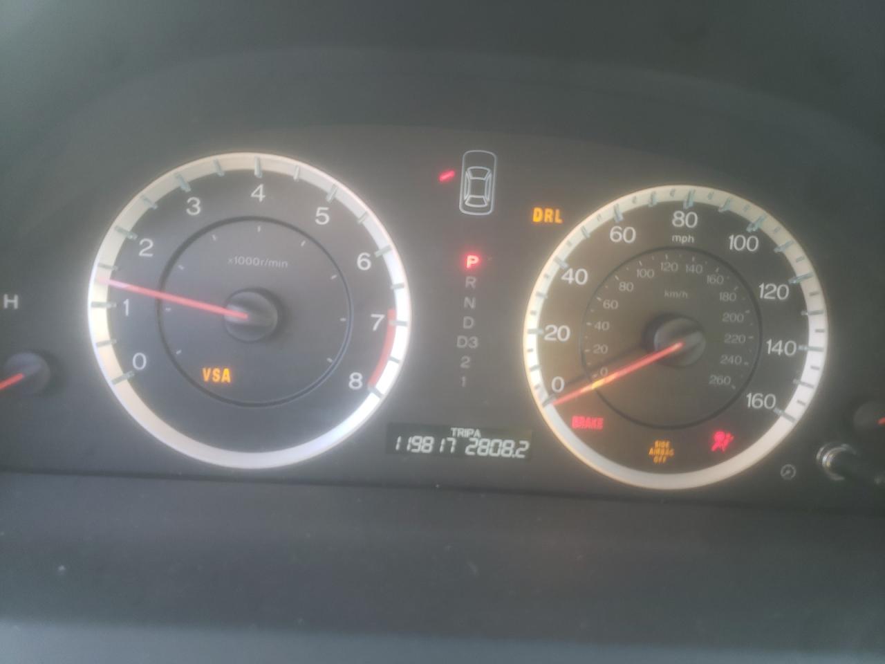 Photo 8 from auction – 2010 HONDA ACCORD EXL with VIN 1HGCS2B80AA005654