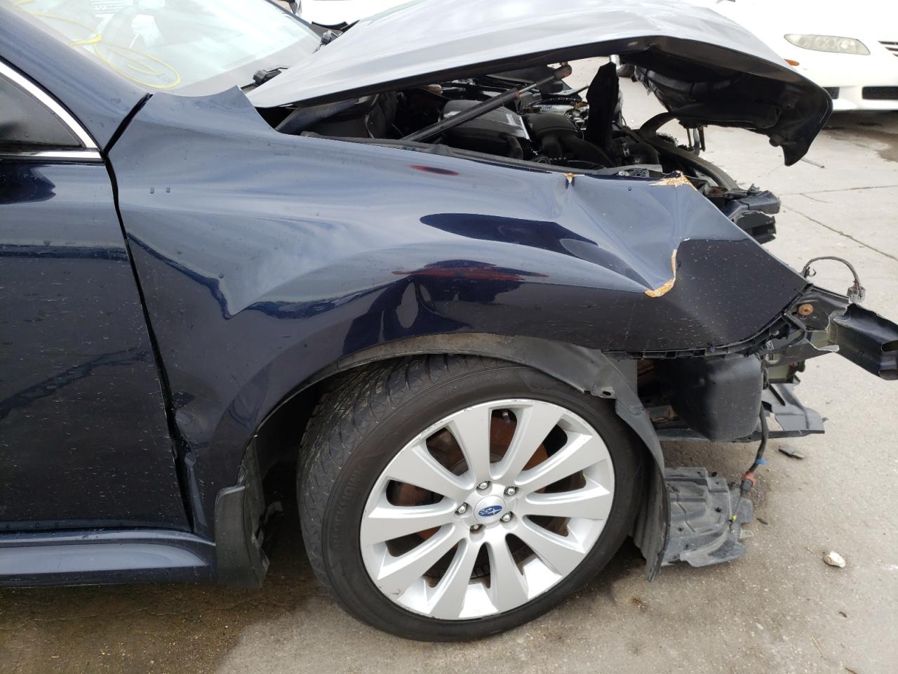 Photo 9 from auction – 2012 SUBARU LEGACY 2.5 with VIN 4S3BMBK63C3036892
