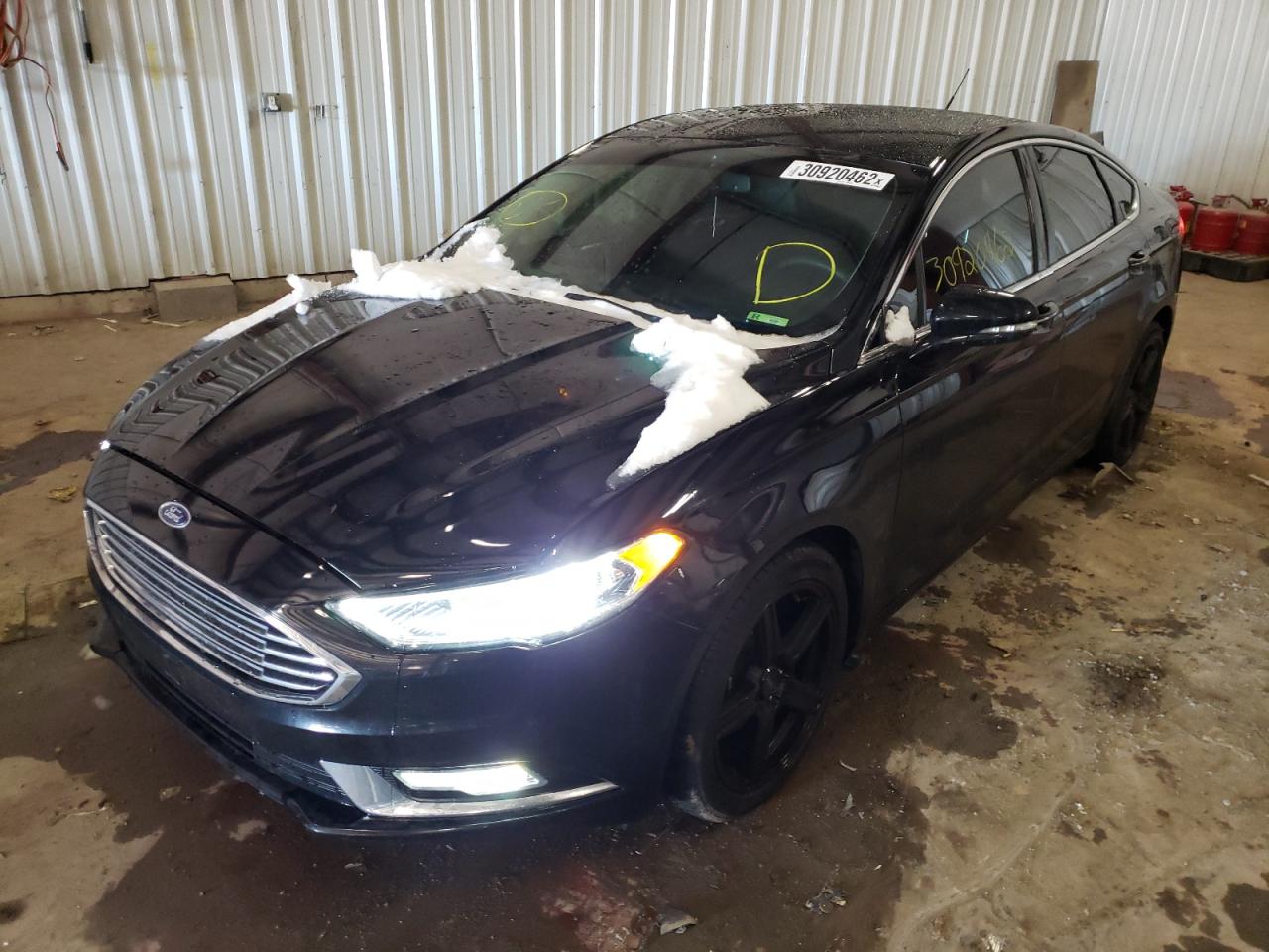 Photo 2 from auction – 2017 FORD FUSION SE with VIN 3FA6P0HD3HR241338