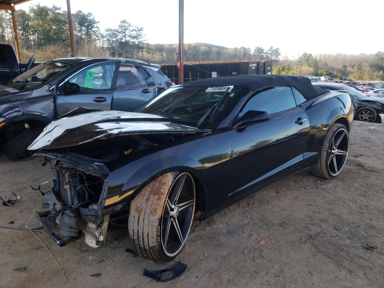 Photo 2 from auction – 2012 CHEVROLET CAMARO LT with VIN 2G1FB3D36C9200877