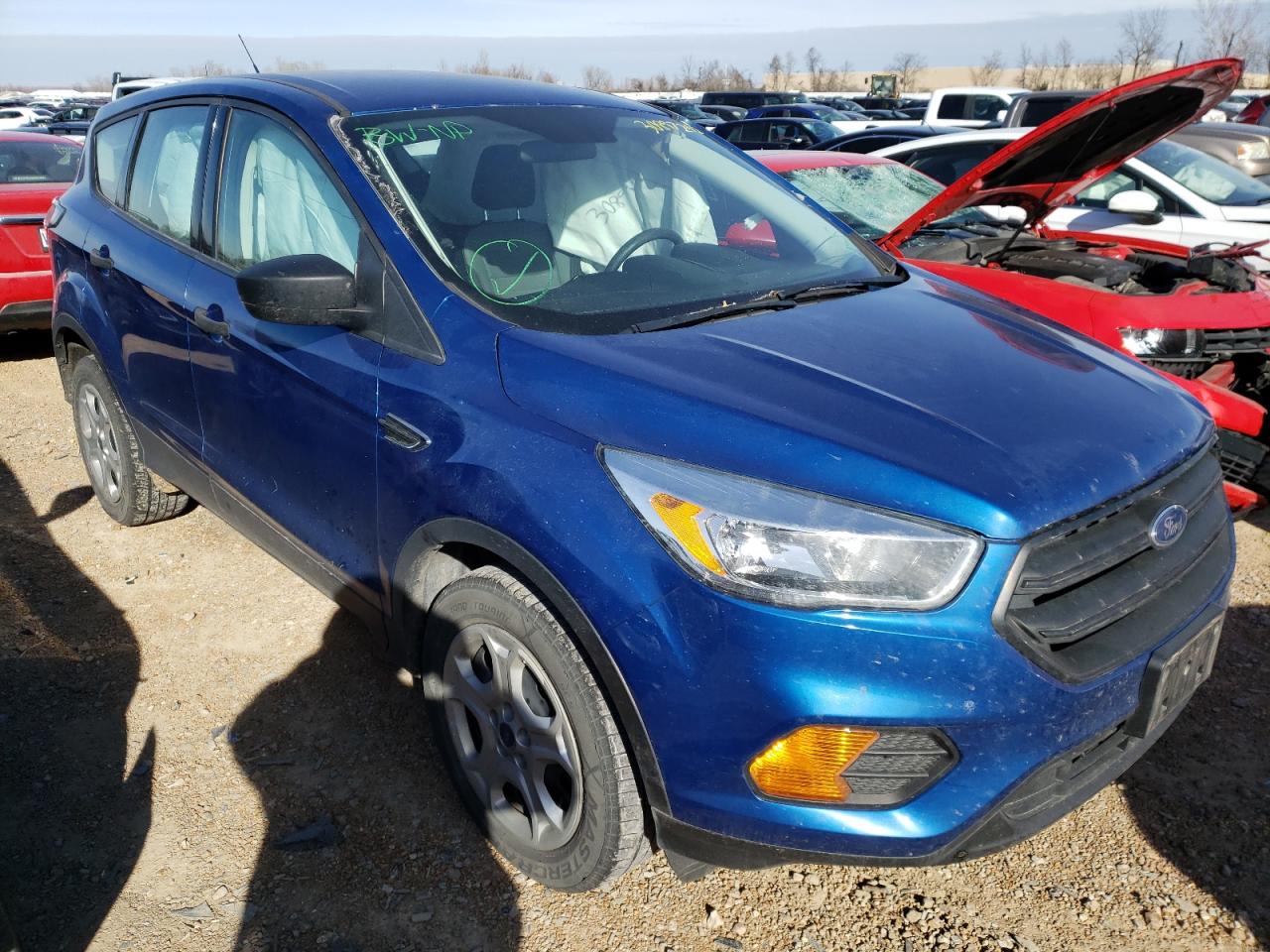 FORD ESCAPE S 2017 with VIN 1FMCU0F75HUB60459 - Photo from auction