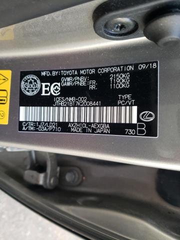 Photo 10 from auction – 2019 LEXUS ES 300H with VIN JTHB21B17K2008441