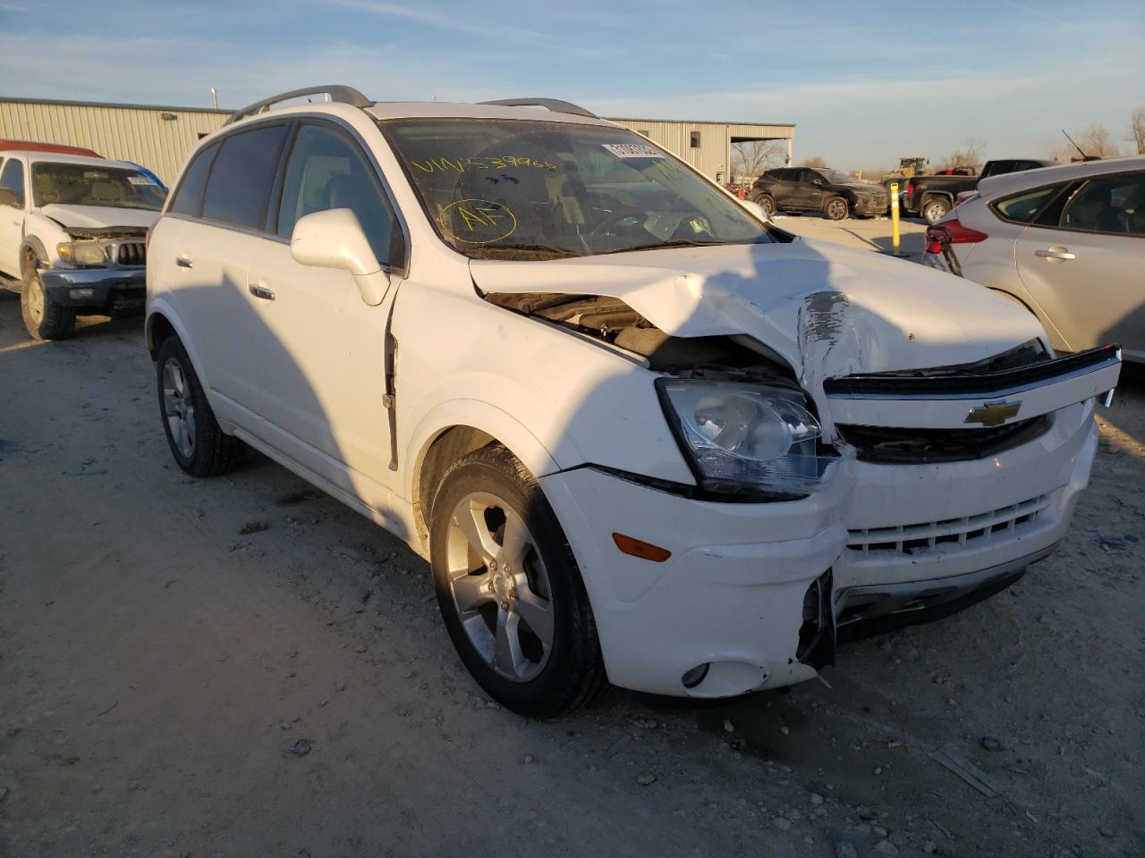 CHEVROLET CAPTIVA LT 2014 with VIN 3GNAL4EK2ES539966 - Photo from auction