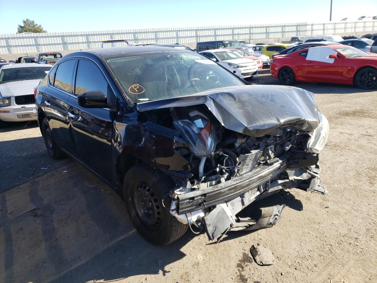 Photo 1 from auction – 2017 NISSAN SENTRA with VIN 3N1AB7AP3HY227805