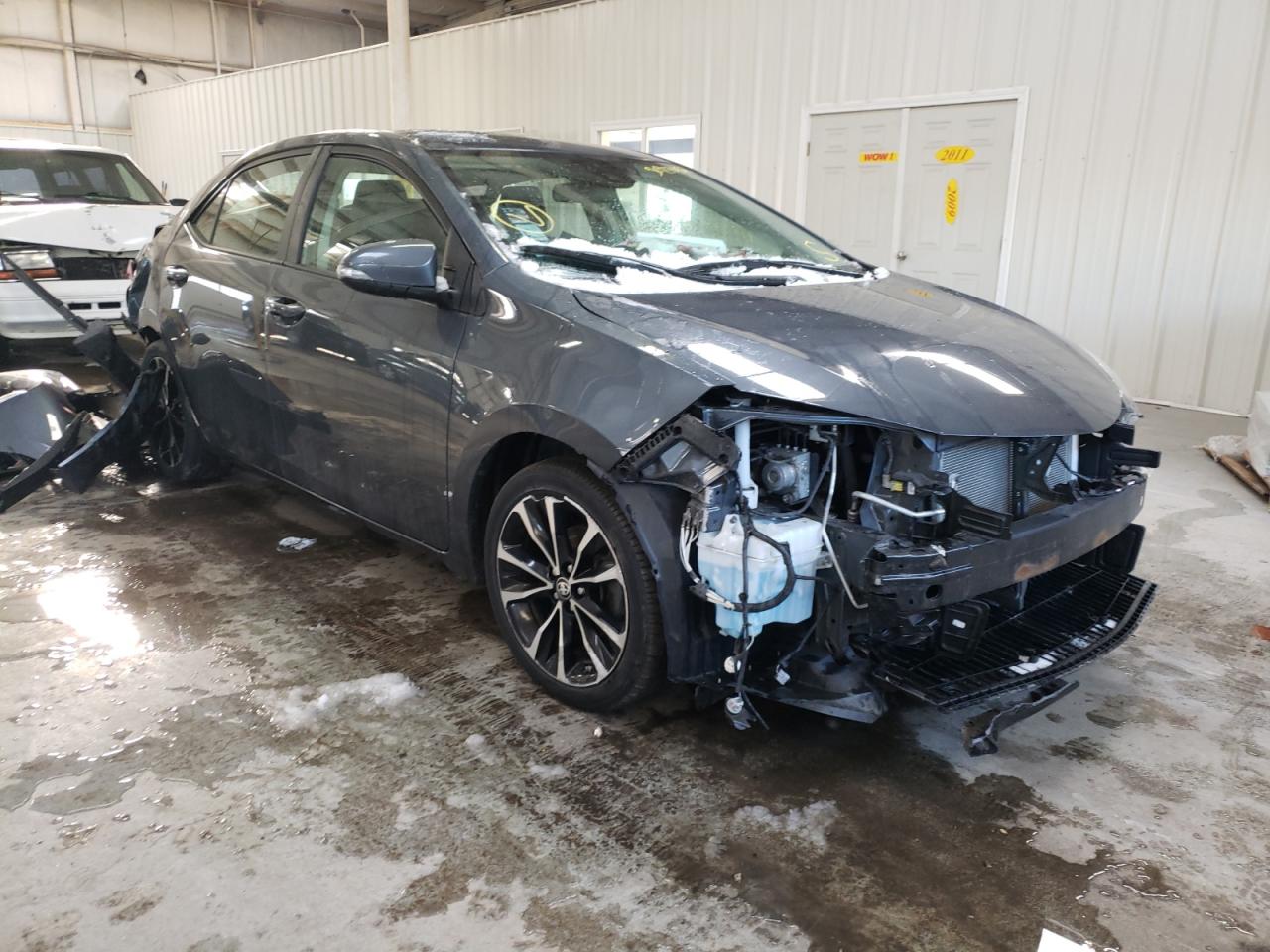 TOYOTA COROLLA L 2019 with VIN 2T1BURHE1KC222301 - Photo from auction