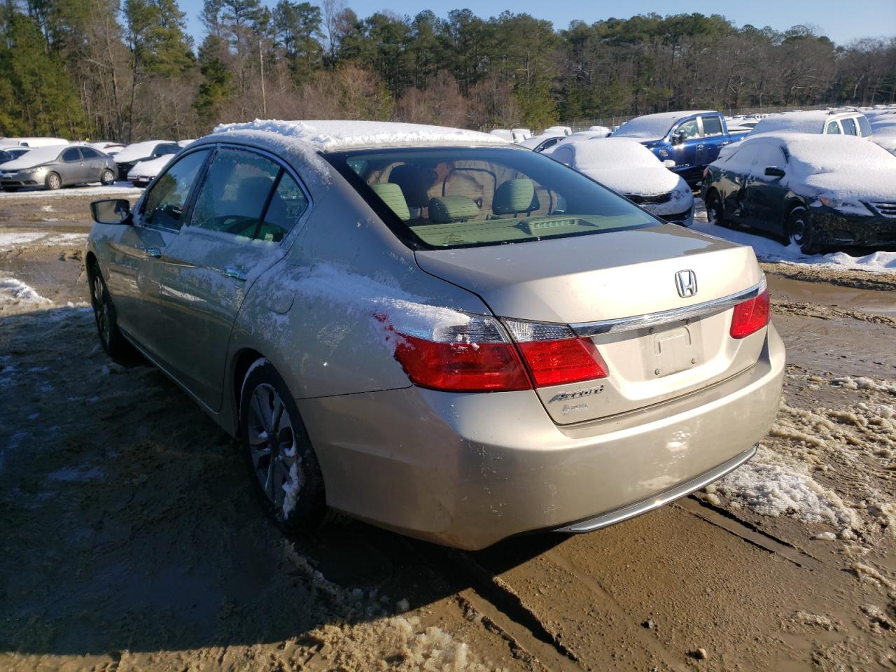 Photo 3 from auction – 2014 HONDA ACCORD LX with VIN 1HGCR2F38EA078416