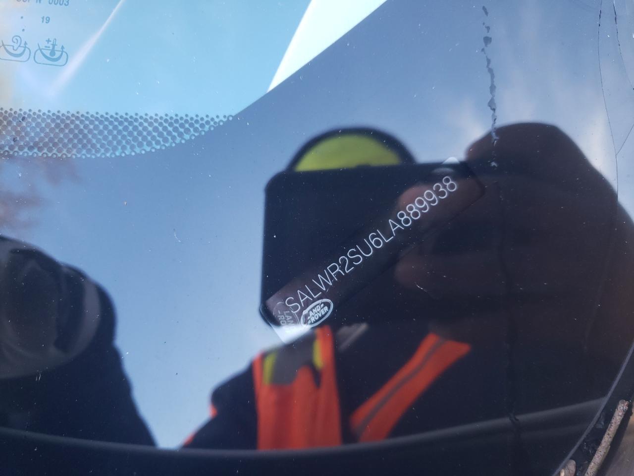 Photo 10 from auction – 2020 LAND ROVER RANGE ROVE with VIN SALWR2SU6LA889938