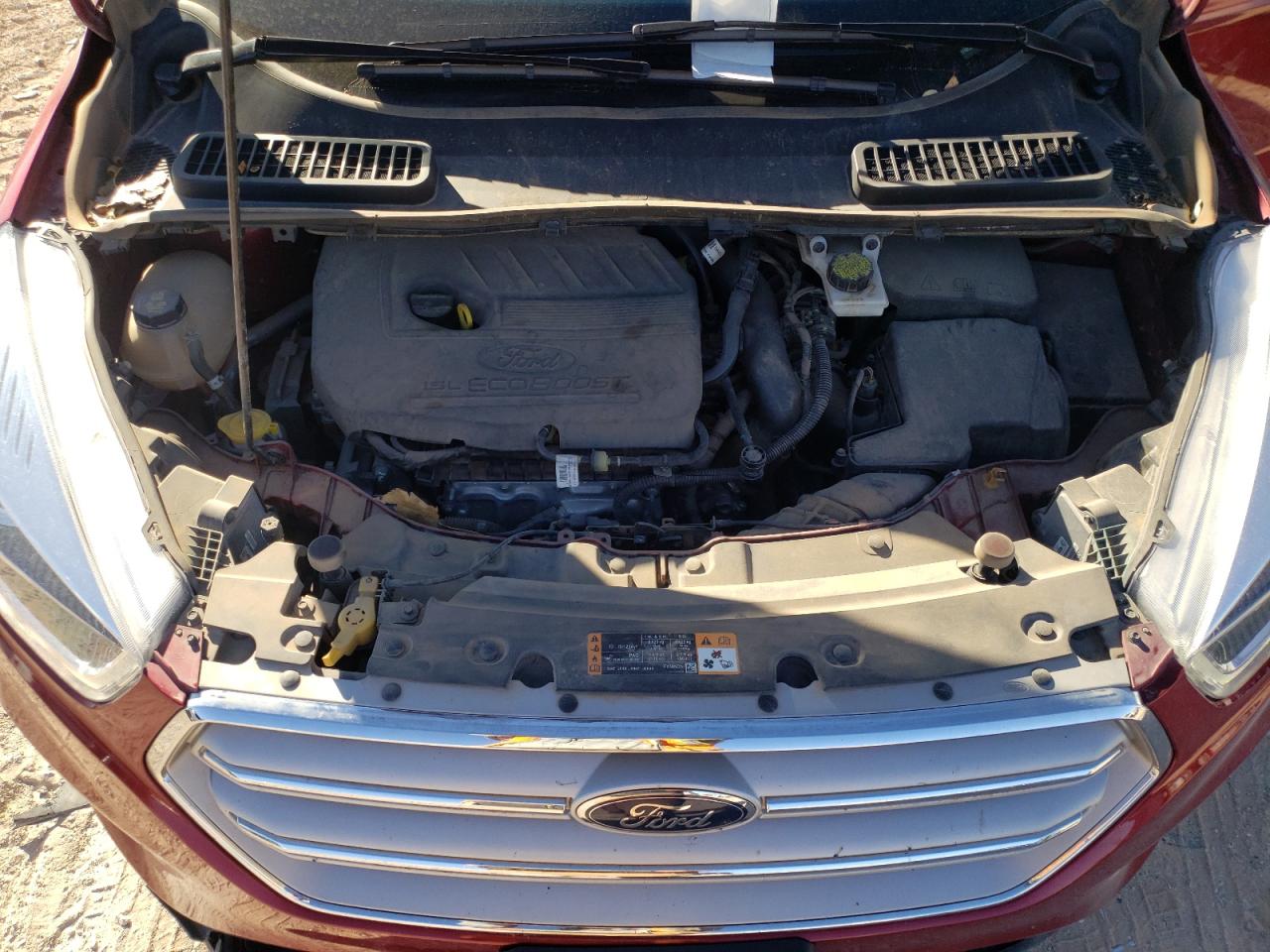 Photo 7 from auction – 2018 FORD ESCAPE SEL with VIN 1FMCU0HD2JUD20435