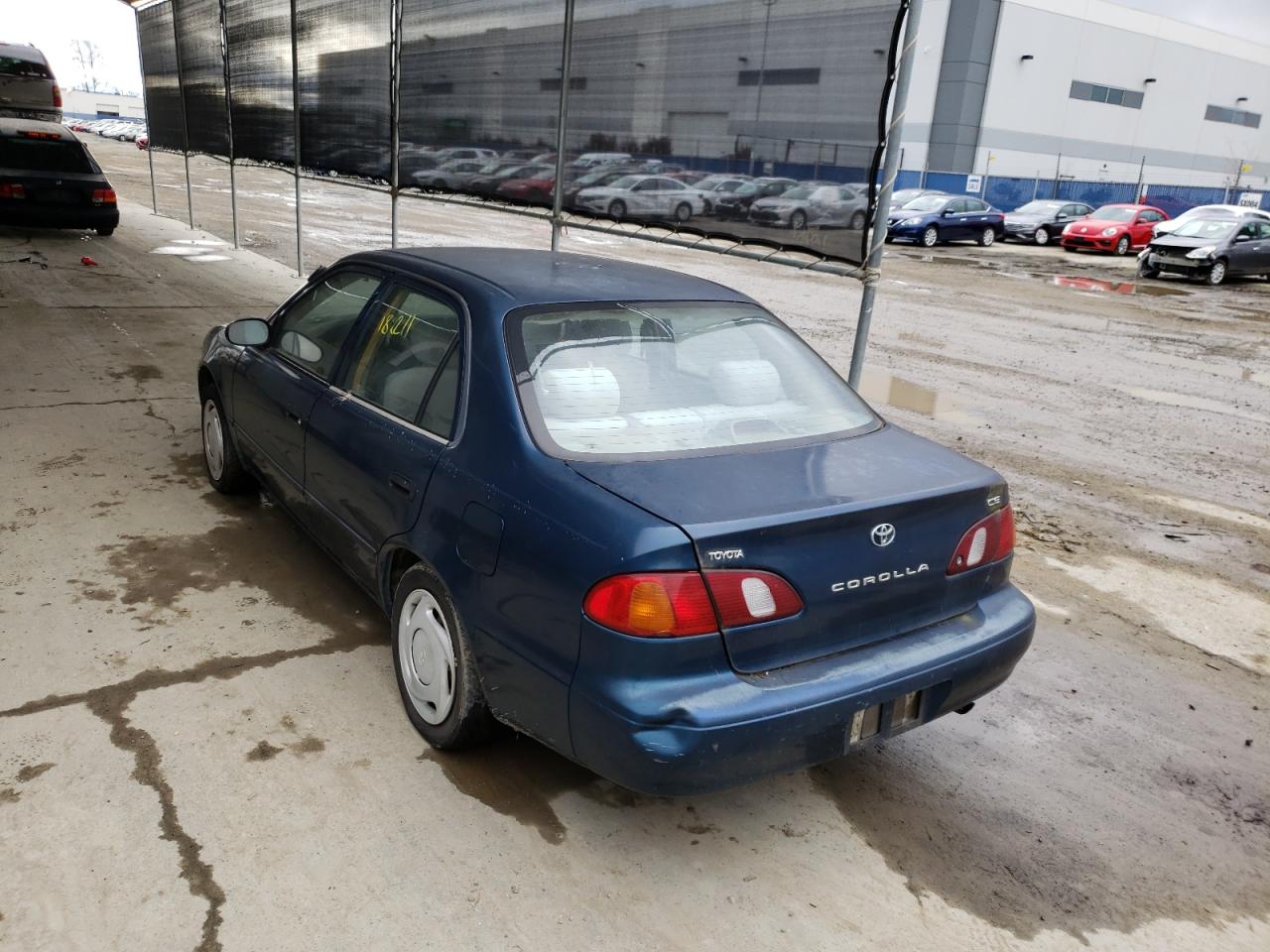 Photo 3 from auction – 2000 TOYOTA COROLLA VE with VIN 1NXBR12E9YZ404069