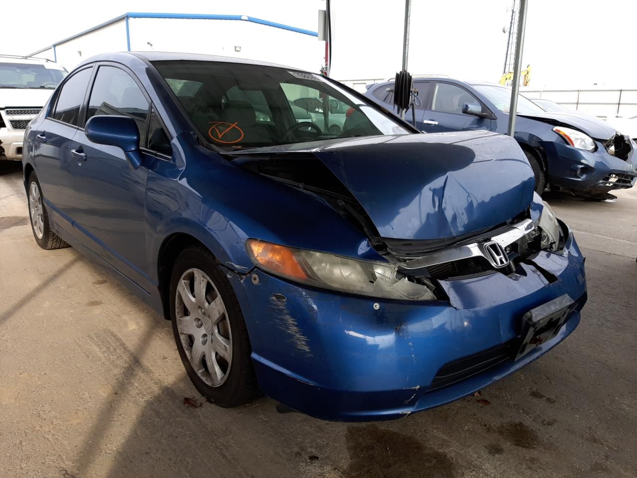 HONDA CIVIC LX 2008 with VIN 2HGFA16568H528246 - Photo from auction