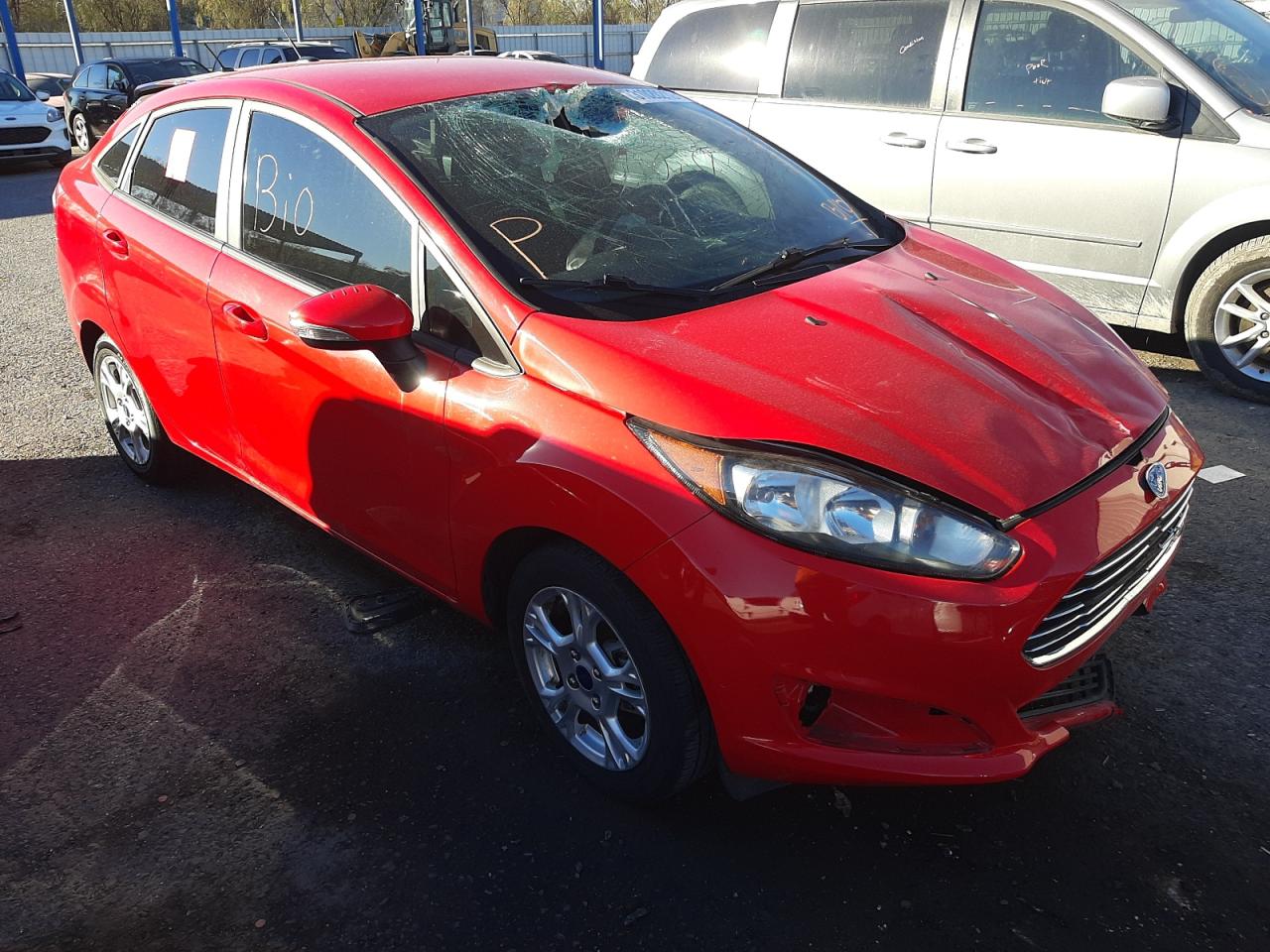FORD FIESTA SE 2015 with VIN 3FADP4BJ3FM129663 - Photo from auction