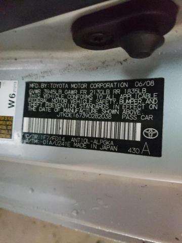 Photo 10 from auction – 2009 TOYOTA SCION TC with VIN JTKDE167390282038