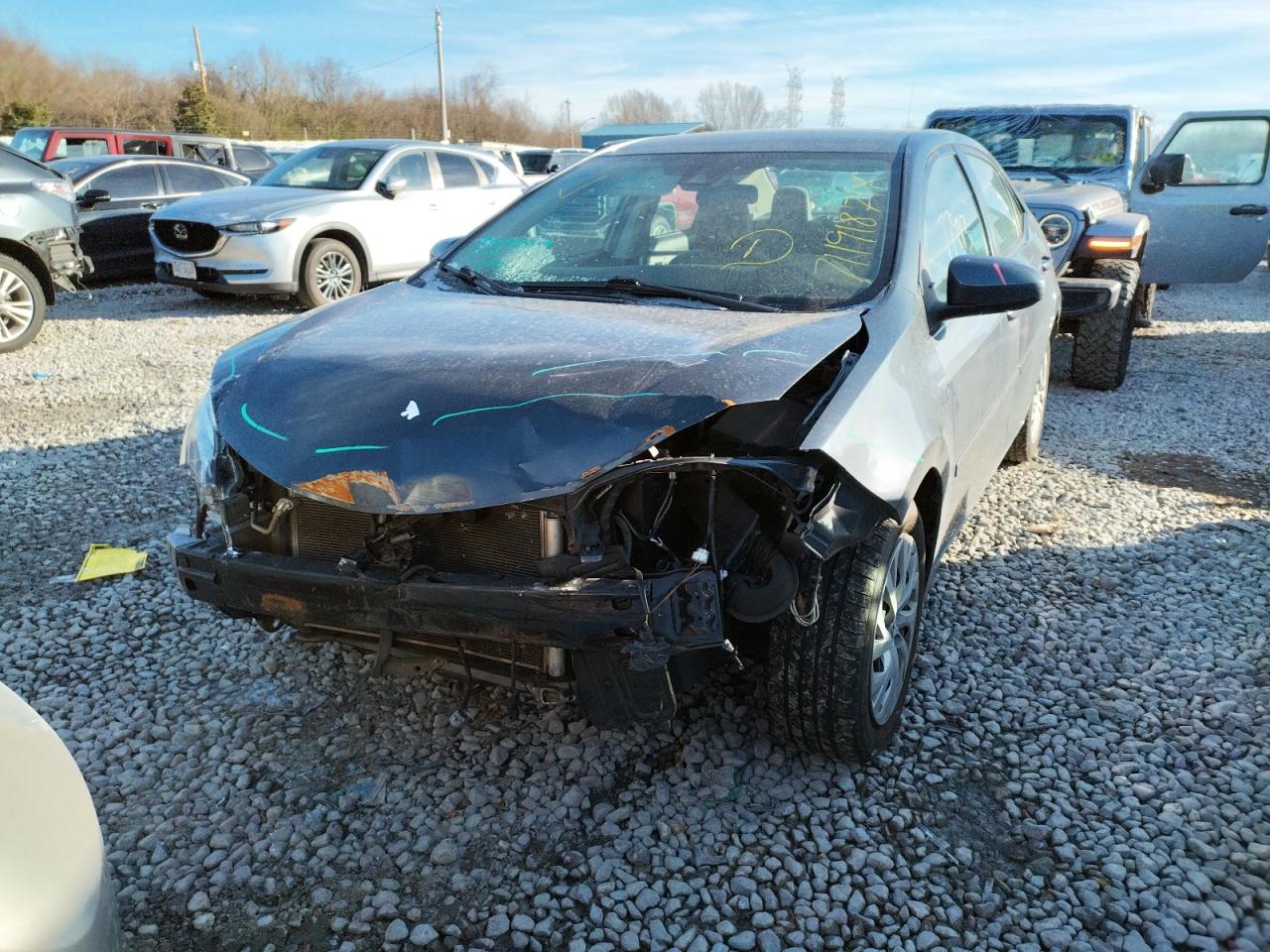 Photo 9 from auction – 2017 TOYOTA COROLLA L with VIN 5YFBURHE6HP608222