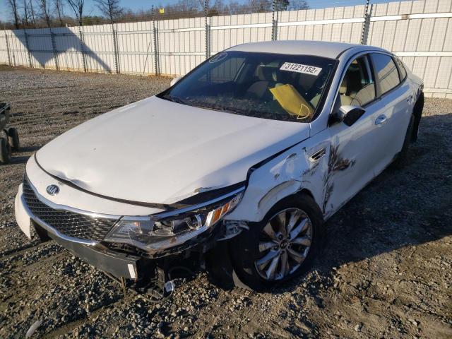 Photo 2 from auction – 2016 KIA OPTIMA LX with VIN 5XXGT4L34GG016942