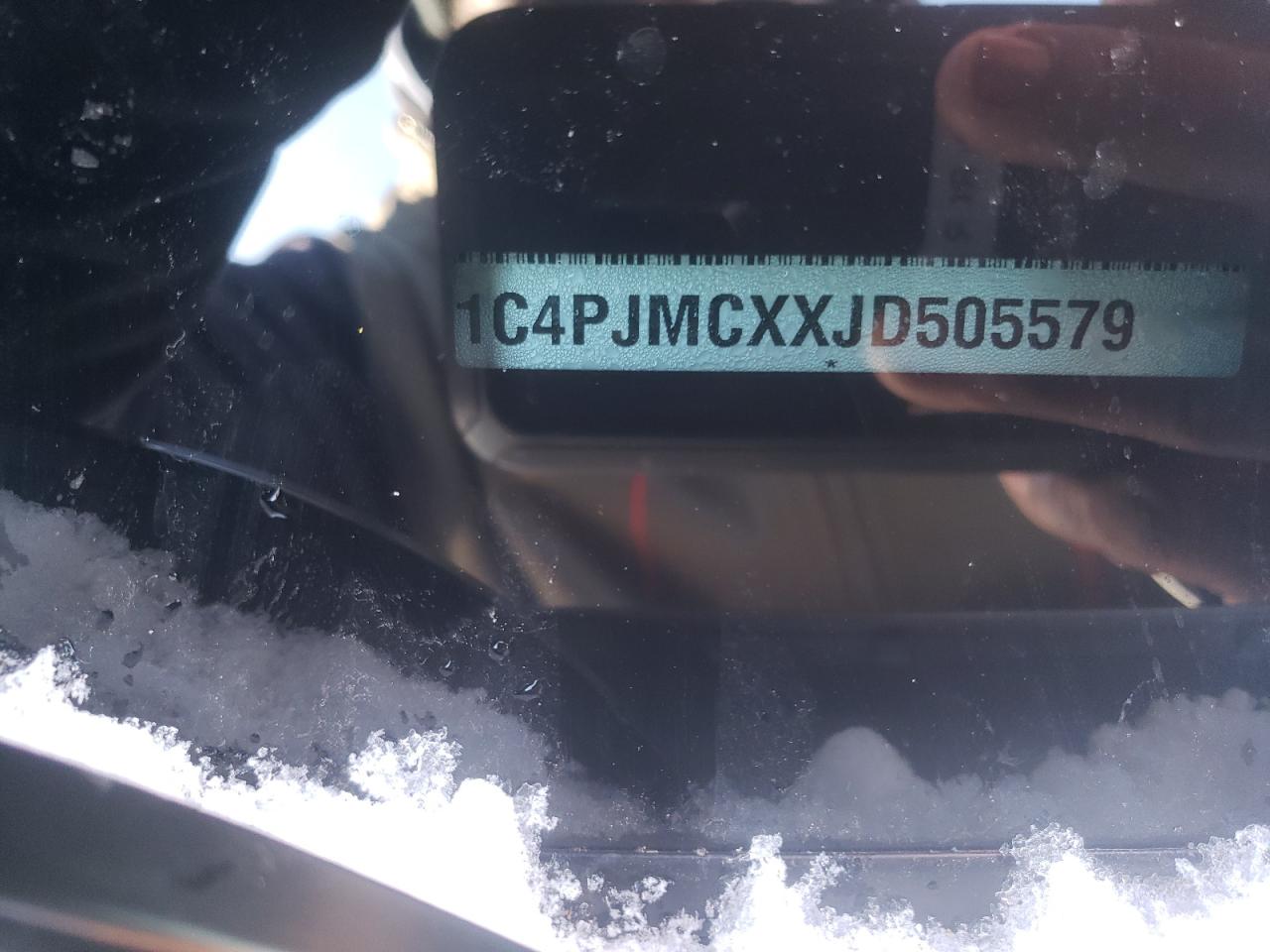 Photo 10 from auction – 2018 JEEP CHEROKEE L with VIN 1C4PJMCXXJD505579