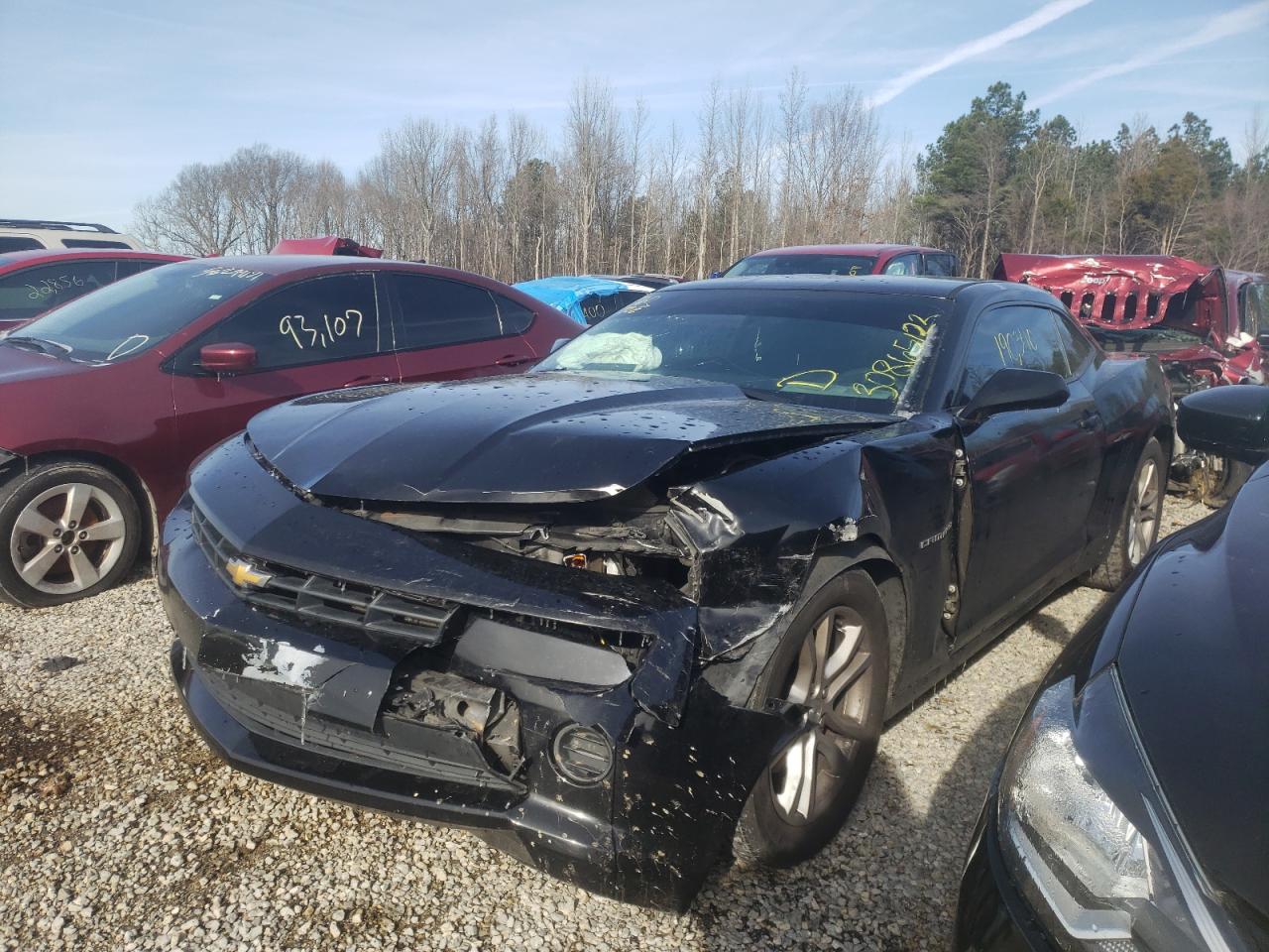 Photo 2 from auction – 2014 CHEVROLET CAMARO LS with VIN 2G1FA1E31E9178201