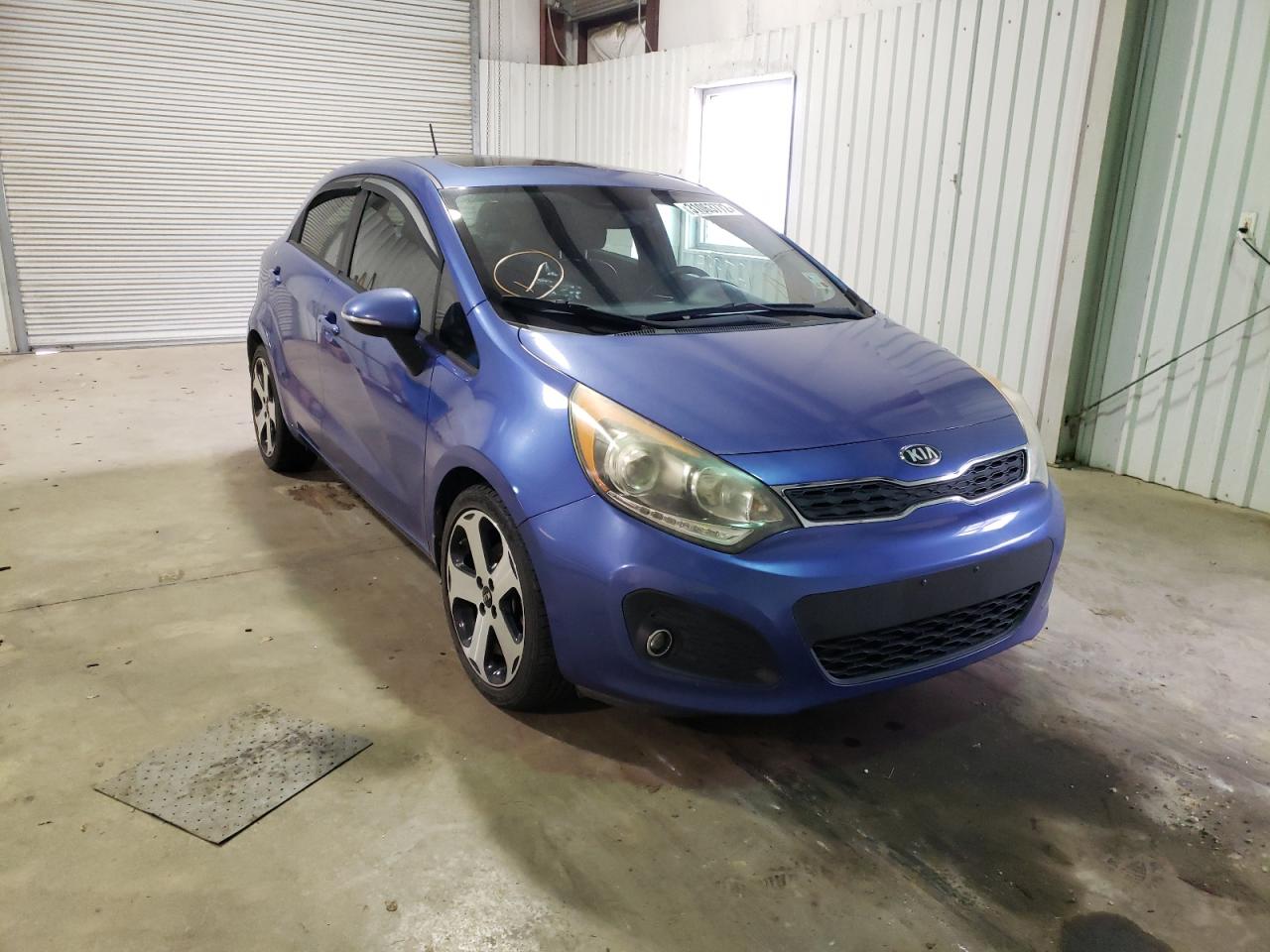 KIA RIO EX 2013 with VIN KNADN5A39D6177798 - Photo from auction