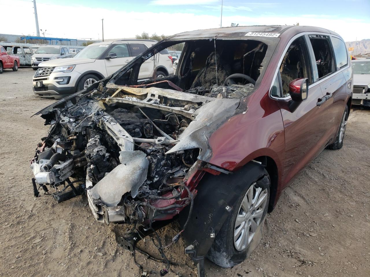 Photo 2 from auction – 2018 CHRYSLER PACIFICA L with VIN 2C4RC1AG3JR334305