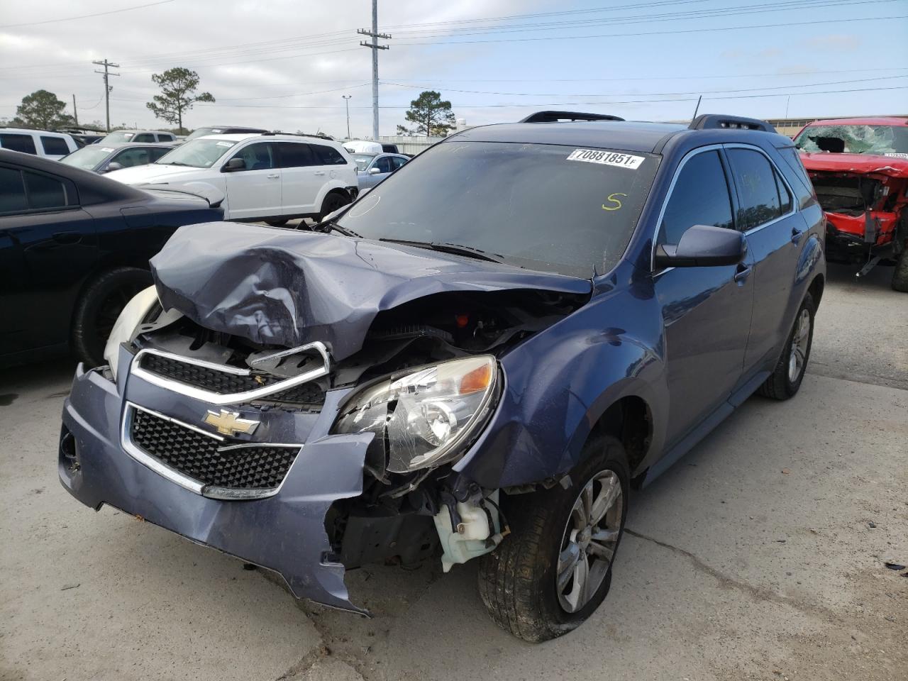 Photo 2 from auction – 2013 CHEVROLET EQUINOX LT with VIN 2GNALDEK7D6229969