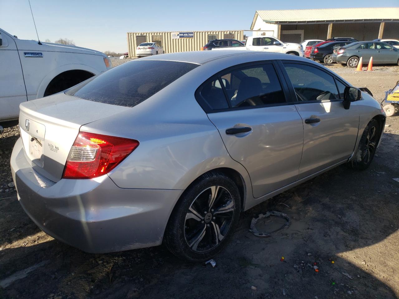 Photo 4 from auction – 2012 HONDA CIVIC DX with VIN 2HGFB2F24CH513701