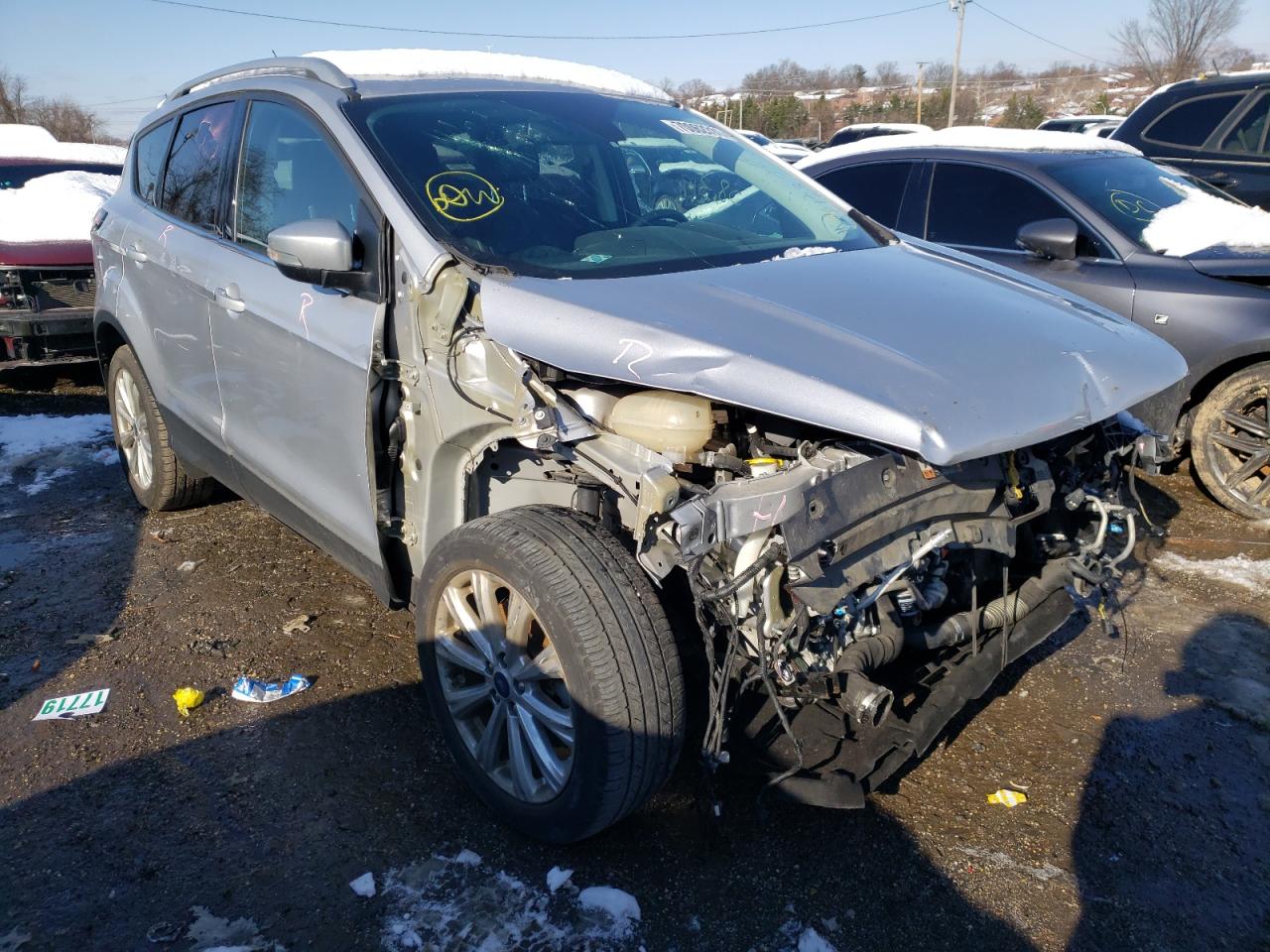 FORD ESCAPE TIT 2017 with VIN 1FMCU9J95HUD16237 - Photo from auction