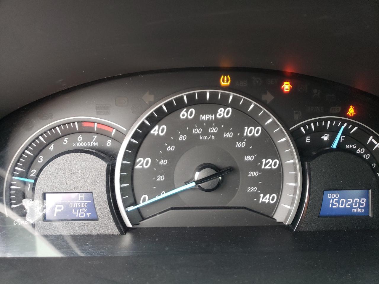 Photo 8 from auction – 2012 TOYOTA CAMRY BASE with VIN 4T4BF1FKXCR257204