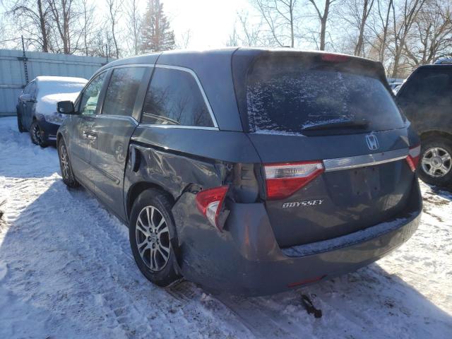 Photo 3 from auction – 2012 HONDA ODYSSEY EX with VIN 5FNRL5H68CB128593
