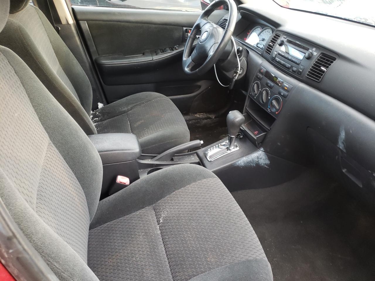 Photo 5 from auction – 2008 TOYOTA COROLLA CE with VIN 2T1BR30E38C909802
