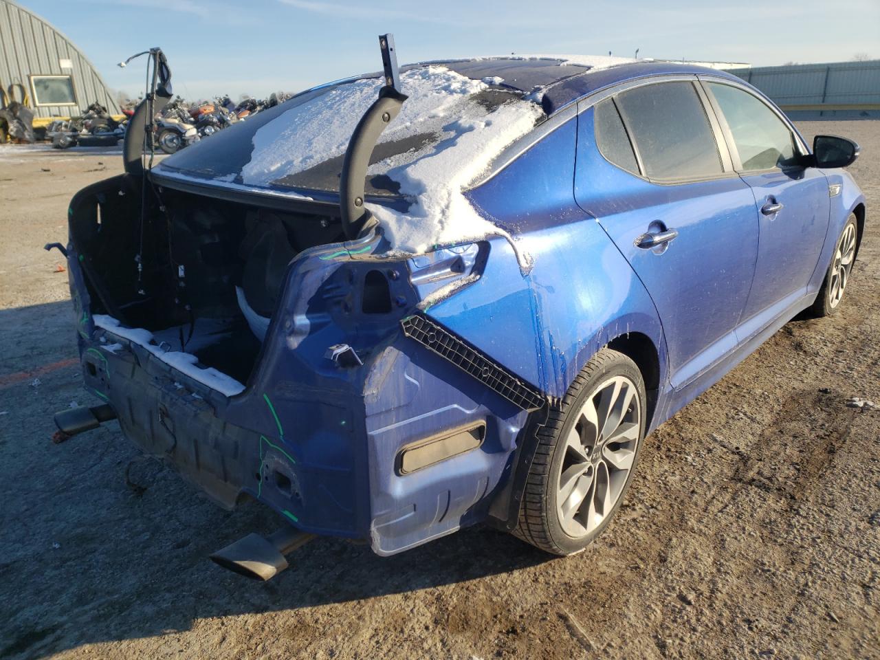 Photo 4 from auction – 2014 KIA OPTIMA SX with VIN 5XXGR4A67EG262540