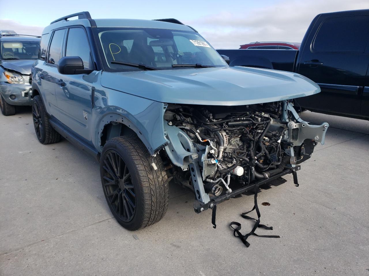 Photo 1 from auction – 2021 FORD BRONCO SPO with VIN 3FMCR9B60MRA09968