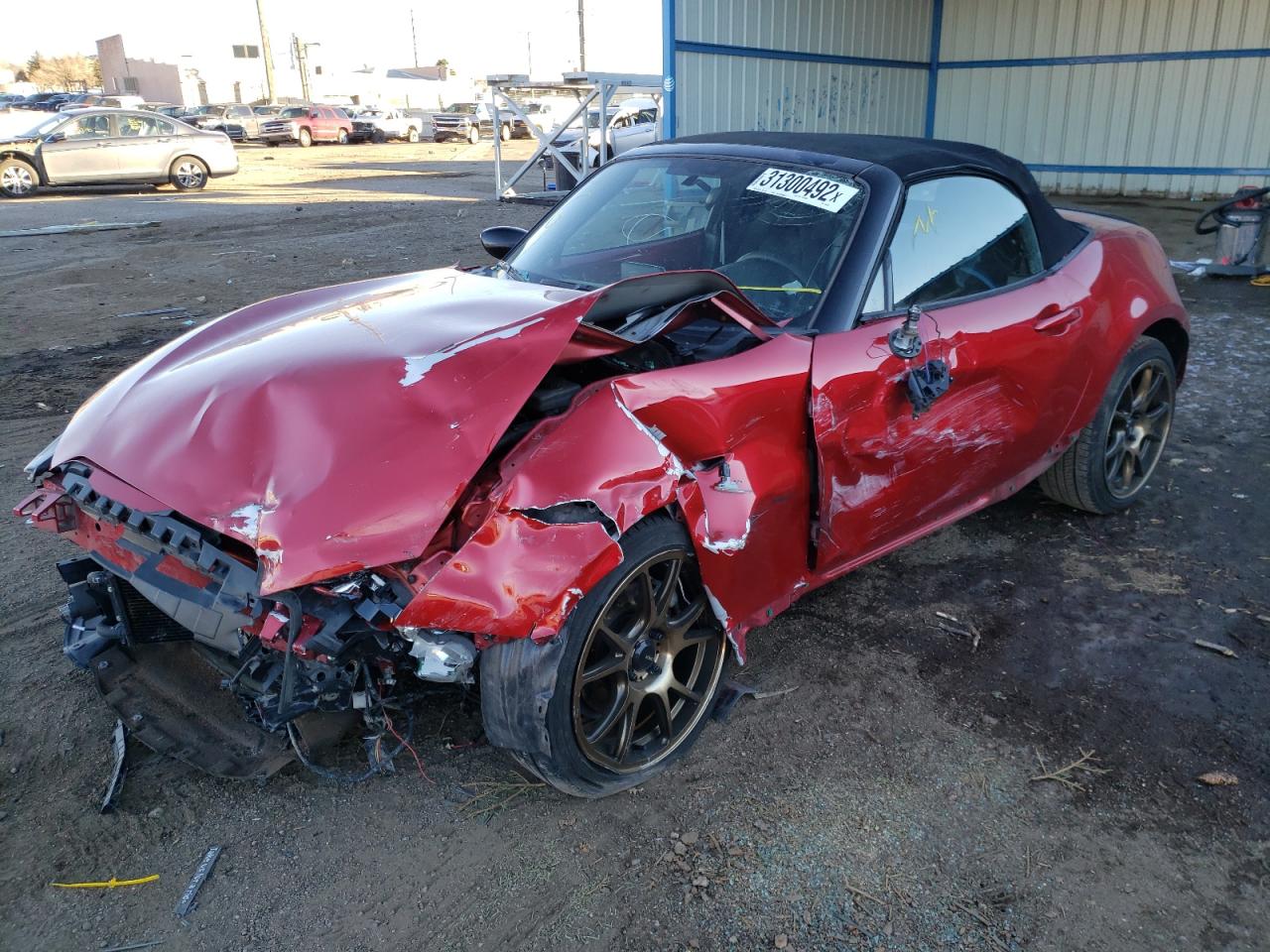 Photo 2 from auction – 2017 MAZDA MX-5 MIATA with VIN JM1NDAC79H0122036