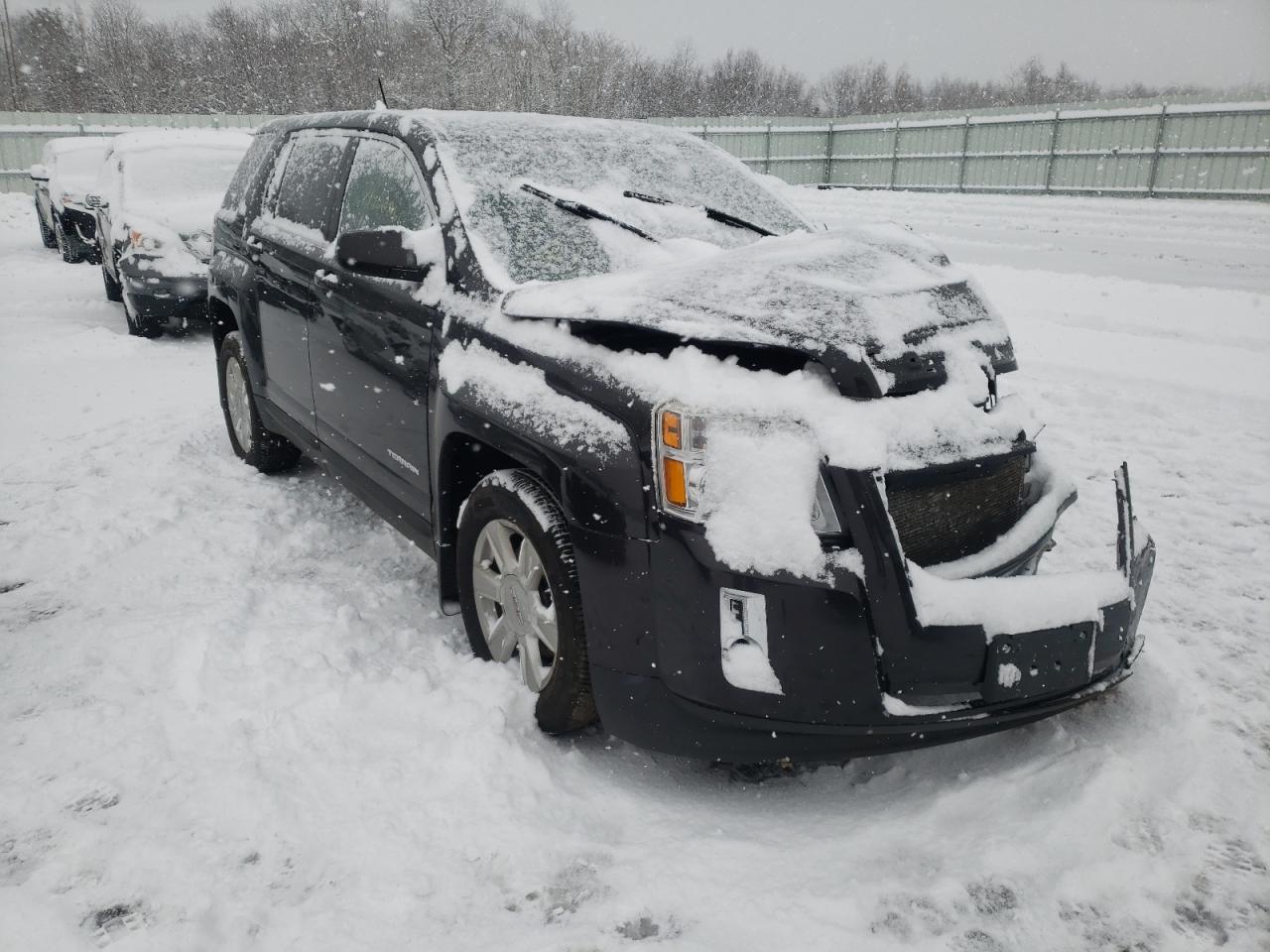 GMC TERRAIN SL 2013 with VIN 2GKFLREK2D6162214 - Photo from auction