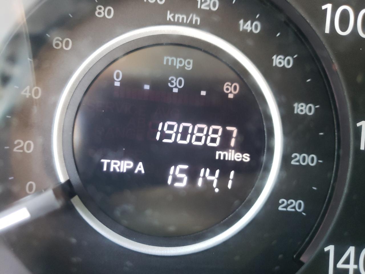 Photo 8 from auction – 2015 HONDA CR-V LX with VIN 5J6RM4H30FL014032
