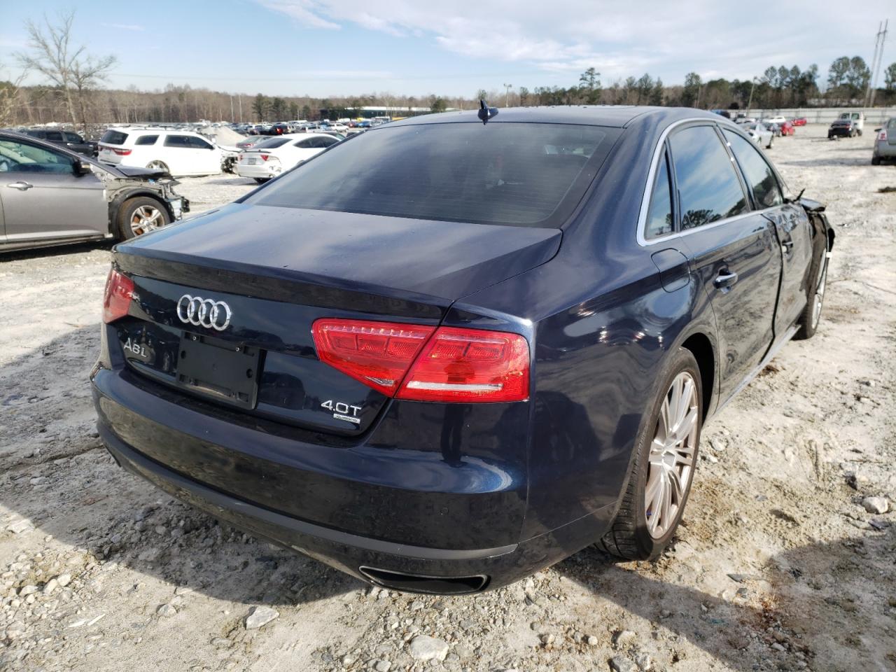 Photo 4 from auction – 2014 AUDI A8 L QUATT with VIN WAUR2AFD8EN004693