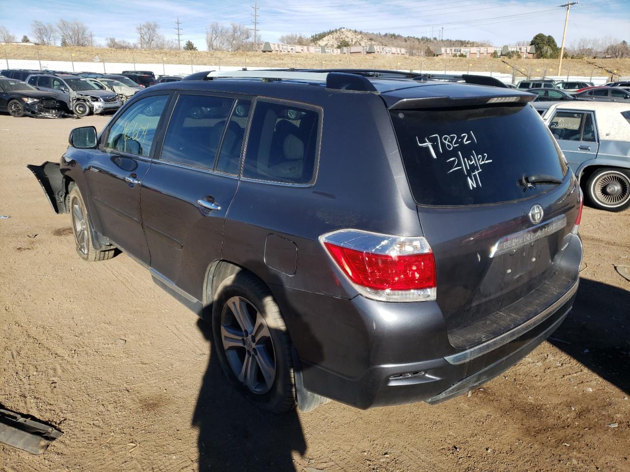 Photo 3 from auction – 2011 TOYOTA HIGHLANDER with VIN 5TDDK3EH5BS085459