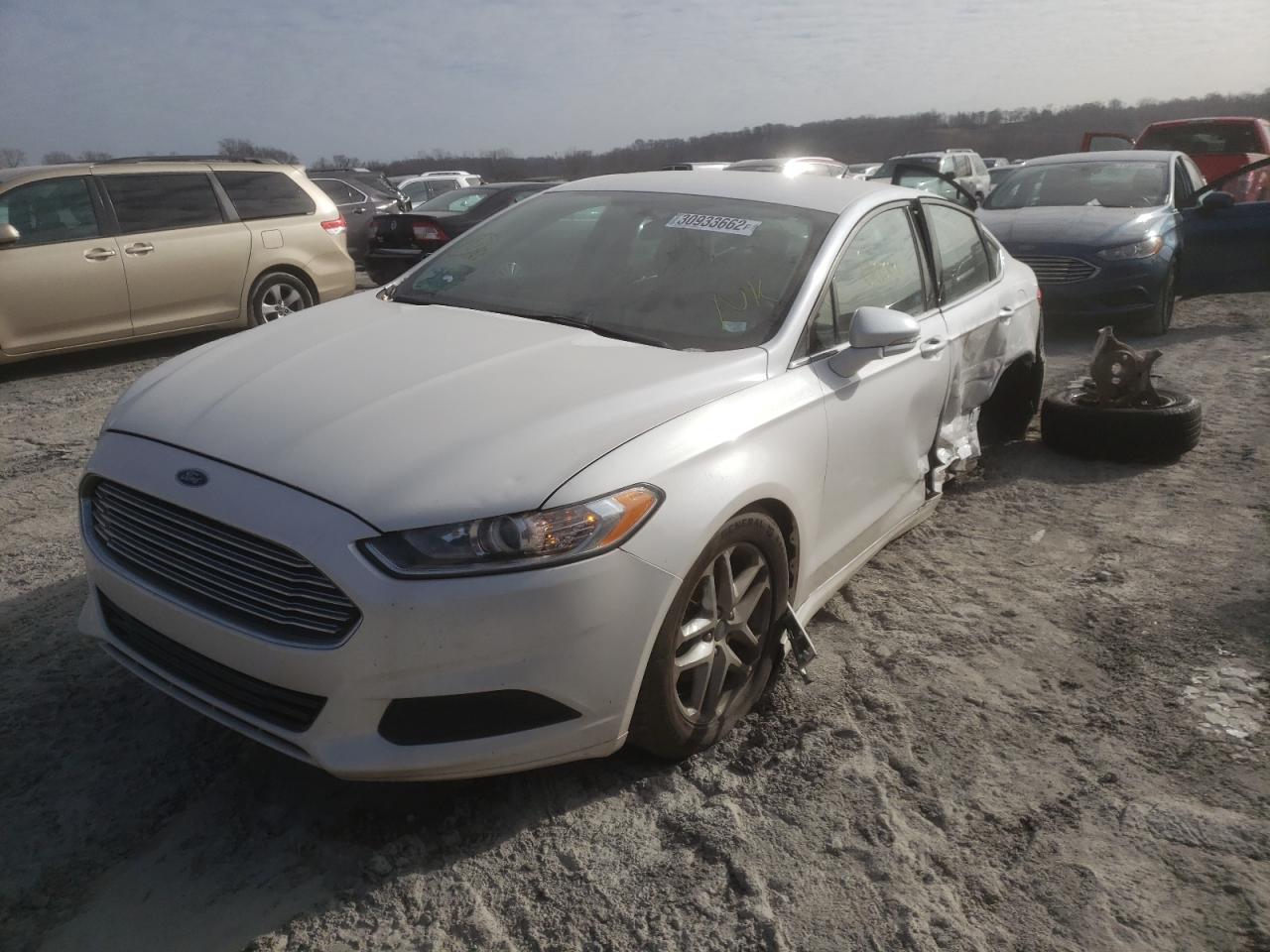 Photo 2 from auction – 2014 FORD FUSION with VIN 3FA6P0HD9ER115254