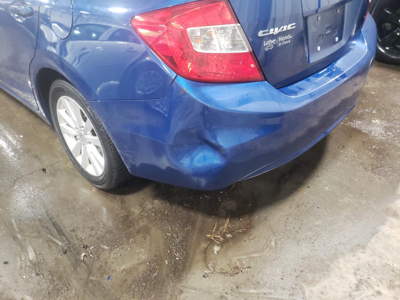 Photo 9 from auction – 2012 HONDA CIVIC EX with VIN 2HGFB2F83CH536052